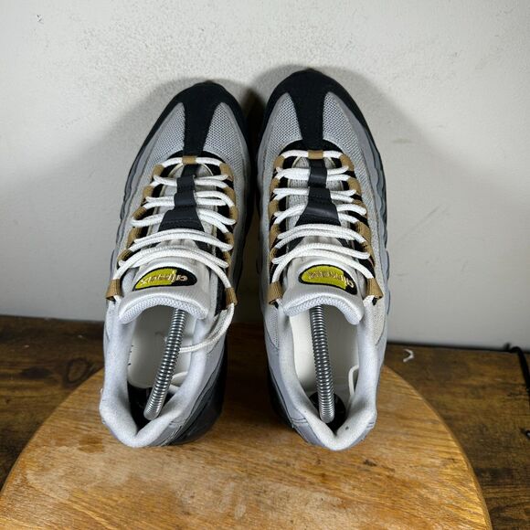 Nike Air Max 95 Yellow Strike Shoes Sneakers Men's Size 8 DX4236-100 - Picture 7 of 8
